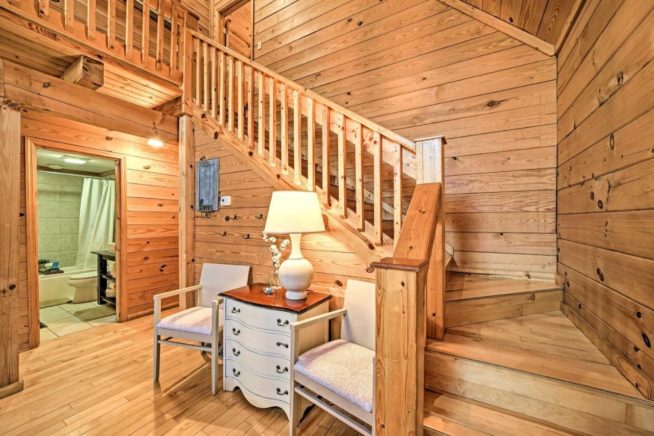 Creekside Bryson City Cabin With Private Hot Tub Extérieur photo