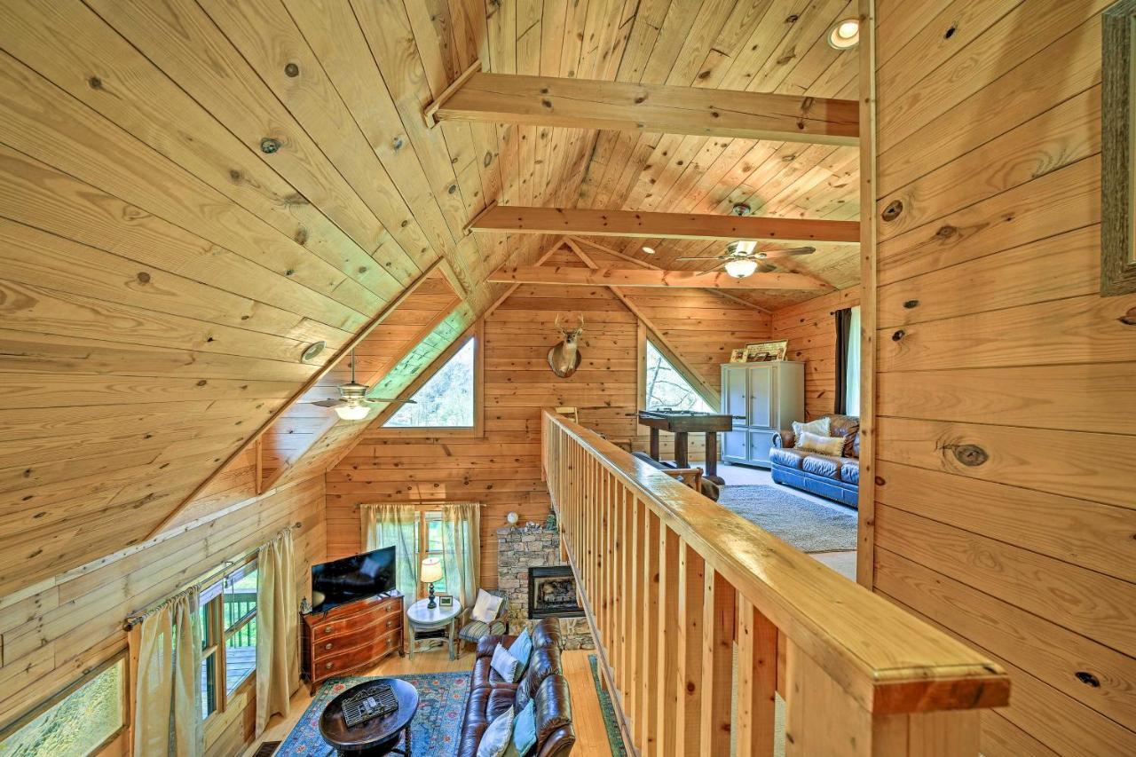 Creekside Bryson City Cabin With Private Hot Tub Extérieur photo