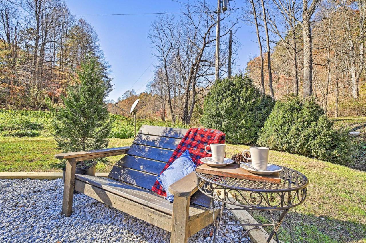 Creekside Bryson City Cabin With Private Hot Tub Extérieur photo