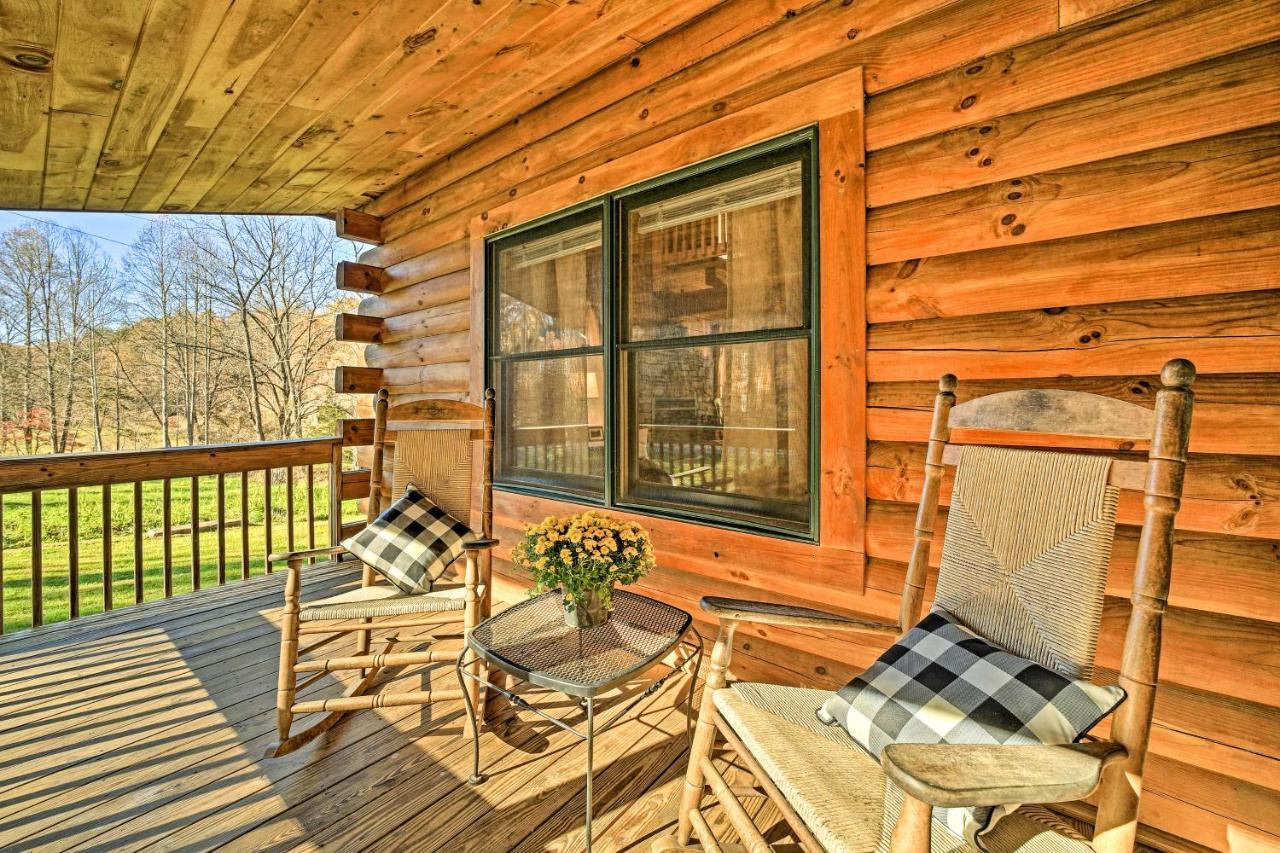Creekside Bryson City Cabin With Private Hot Tub Extérieur photo