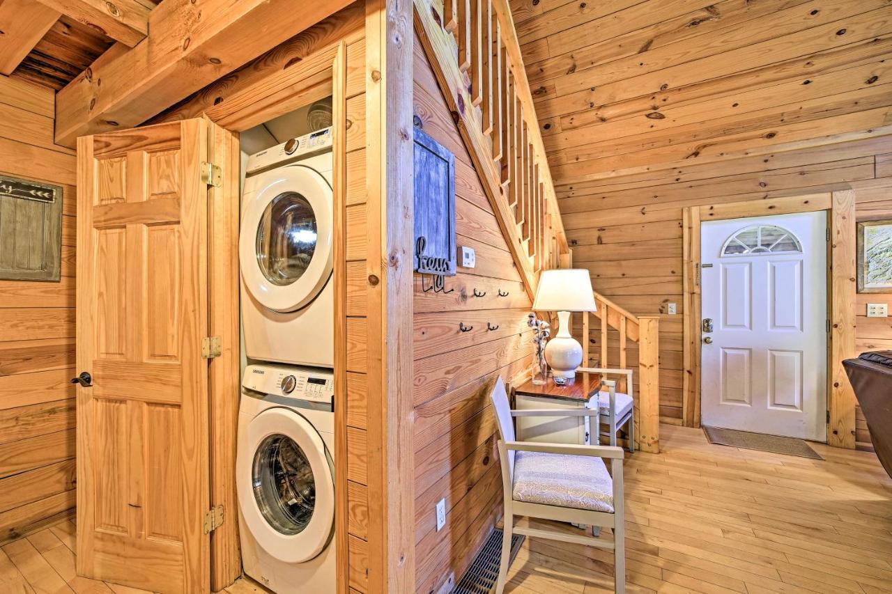 Creekside Bryson City Cabin With Private Hot Tub Extérieur photo