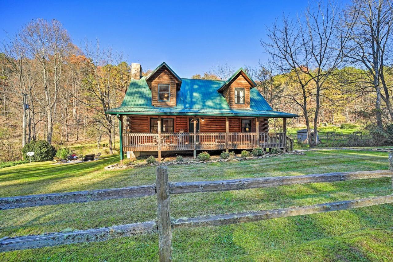 Villa Creekside Bryson City Cabin With Private Hot Tub Extérieur photo